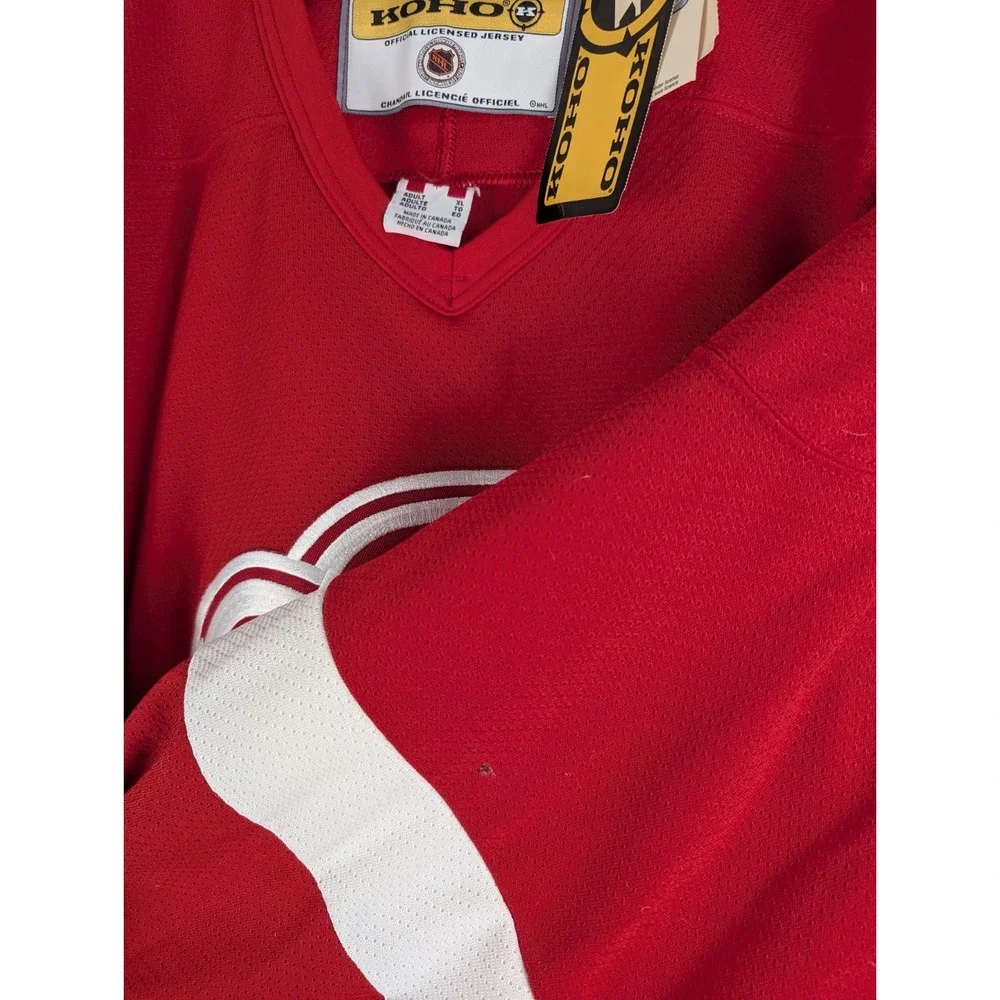 Vintage KOHO Detroit Redwings Hockey Jersey Adult XL
